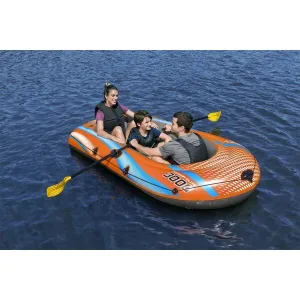 Bestway KONDOR 3000 RAFT SET Nafukovací čln, oranžová, veľkosť