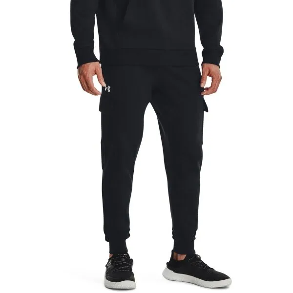 Under Armour RIVAL FLEECE Pánske tepláky, čierna, veľkosť