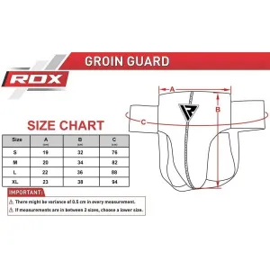 RDX GROIN GUARD REX Pánsky suspenzor, červená, veľkosť