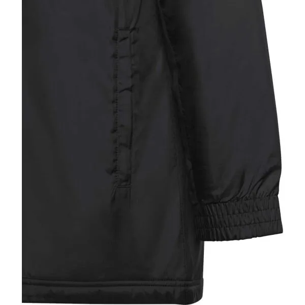 adidas ENTRADA 22 STADIUM JACKET Juniorská futbalová bunda, čierna, veľkosť