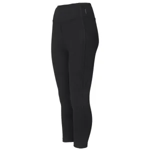BOODY MOTIVATE 3/4 TIGHTS Dámske legíny, čierna, veľkosť