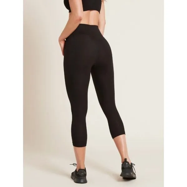 BOODY MOTIVATE 3/4 TIGHTS Dámske legíny, čierna, veľkosť