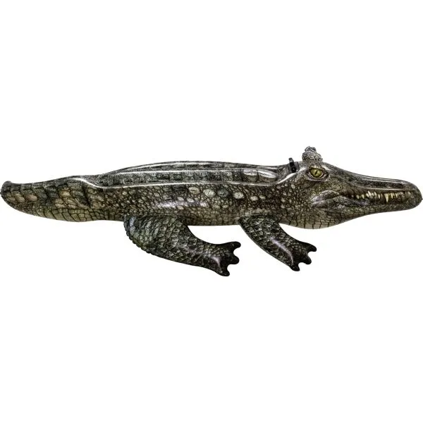 Bestway REALISTIC REPTILE RIDE-ON Nafukovací krokodíl, khaki, veľkosť