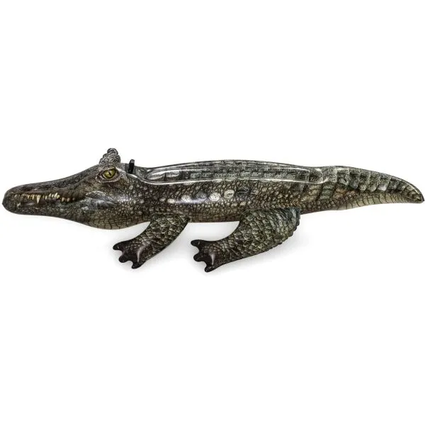 Bestway REALISTIC REPTILE RIDE-ON Nafukovací krokodíl, khaki, veľkosť
