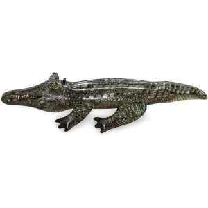Bestway REALISTIC REPTILE RIDE-ON Nafukovací krokodíl, khaki, veľkosť
