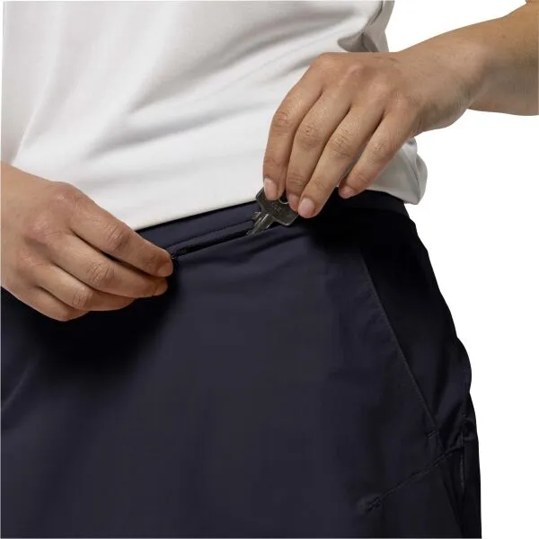 Jack Wolfskin HILLTOP TRAIL SKORT W Dámska softshellová sukňa, tmavo sivá, veľkosť