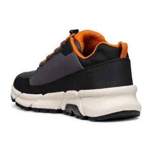 Geox J FLEXYPER PLUS B ABX C Chlapčenské tenisky, čierna, veľkosť
