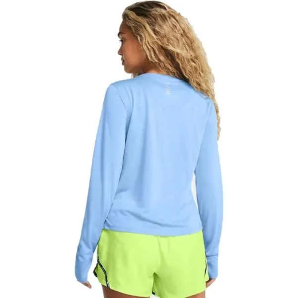 Dámske tréningové tričko s dlhým rukávom UNDER ARMOUR UA Launch Longsleeve - BLU