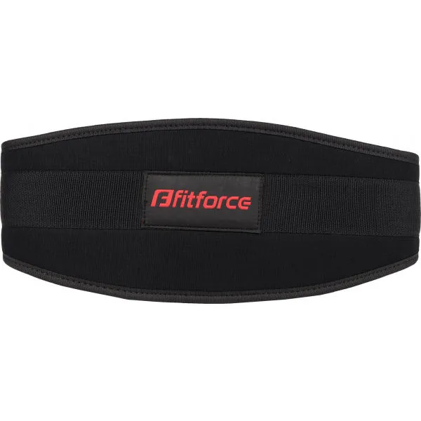 Fitforce FITNESS BELT Bedrový pás na posilňovanie, čierna, veľkosť