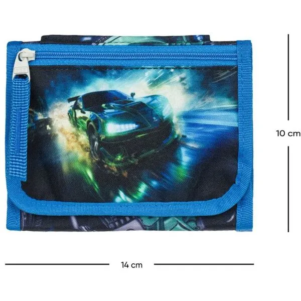 BAAGL PRETEKÁRSKE AUTO Peňaženka na krk, modrá, veľkosť