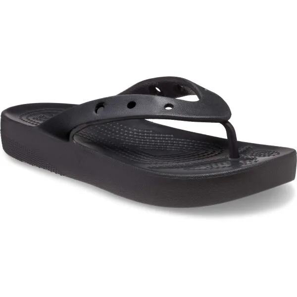 Dámske žabky (plážová obuv) CROCS Classic Platform Flip W black