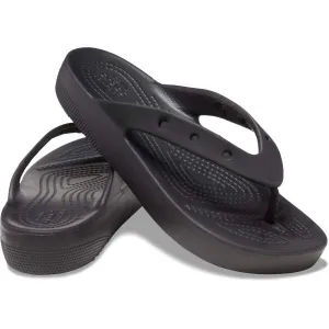 Dámske žabky (plážová obuv) CROCS Classic Platform Flip W black