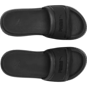Puma KARMEN SLIDE Dámske šľapky, čierna, veľkosť 39