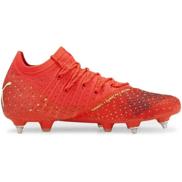 Puma FUTURE Z 1.4 MxSG Pánske lisokolíky, oranžová, veľkosť 40.5