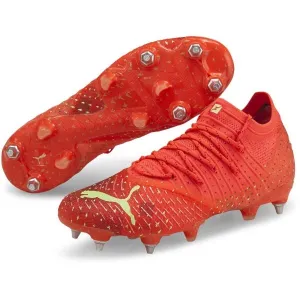 Puma FUTURE Z 1.4 MxSG Pánske lisokolíky, oranžová, veľkosť 40.5