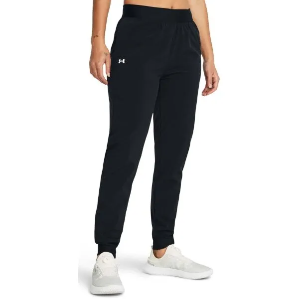Under Armour HGH RISE WOVEN Dámske nohavice, čierna, veľkosť S