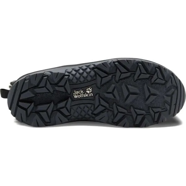 Jack Wolfskin VOJO SHELL XT TEXAPORE MID K Detská zimná obuv, čierna, veľkosť
