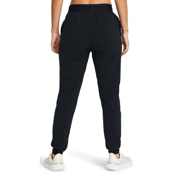 Under Armour HGH RISE WOVEN Dámske nohavice, čierna, veľkosť S