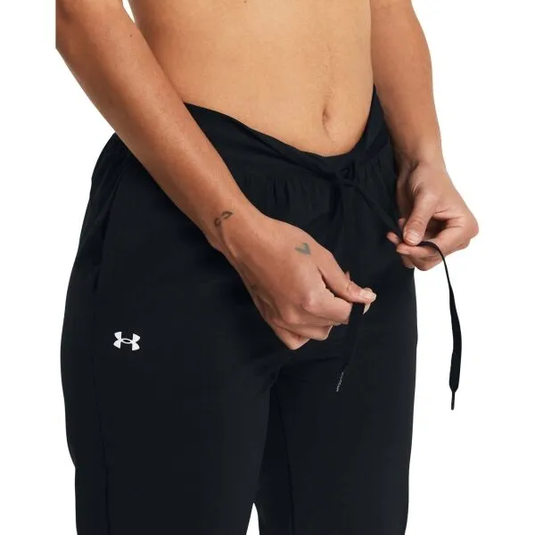 Under Armour HGH RISE WOVEN Dámske nohavice, čierna, veľkosť S