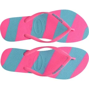 HAVAIANAS SLIM COLOR FUN Dámske žabky, ružová, veľkosť 41/42
