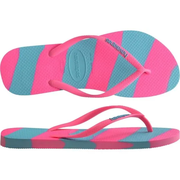 HAVAIANAS SLIM COLOR FUN Dámske žabky, ružová, veľkosť 41/42