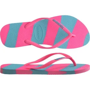 HAVAIANAS SLIM COLOR FUN Dámske žabky, ružová, veľkosť 41/42