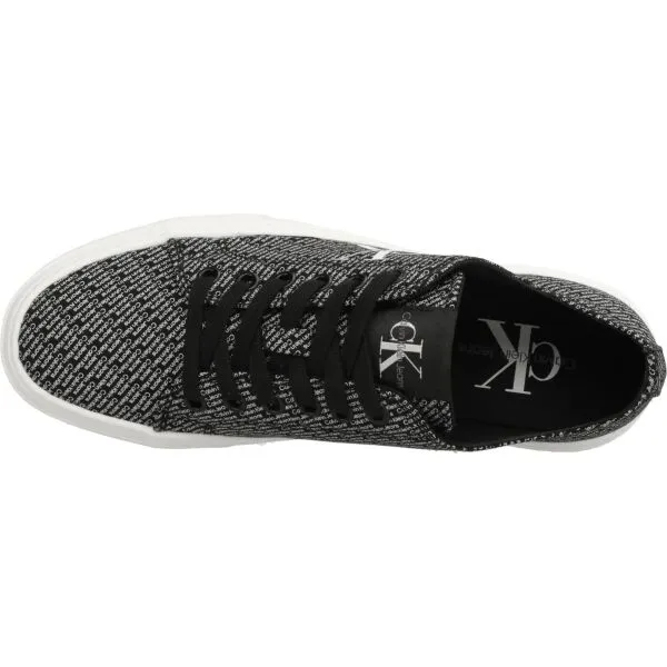 Calvin Klein FLATFORM+ CUPSOLE LOW LACE Dámske tenisky, čierna, veľkosť