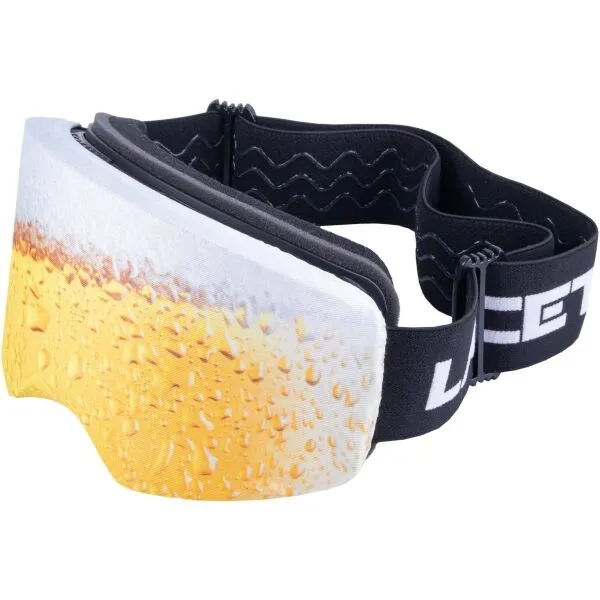 Laceto SKI GOGGLES COVER BEER Textilný obal na lyžiarske okuliare, mix, veľkosť