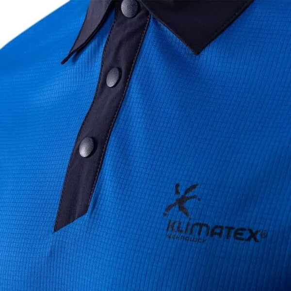 Klimatex DONAR Pánska funkčná polokošeľa, modrá, veľkosť