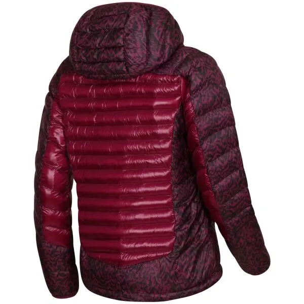 Columbia LABYRINTH LOOP HOODED JACKET Dámska bunda, vínová, veľkosť