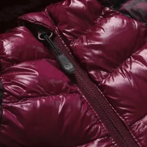Columbia LABYRINTH LOOP HOODED JACKET Dámska bunda, vínová, veľkosť