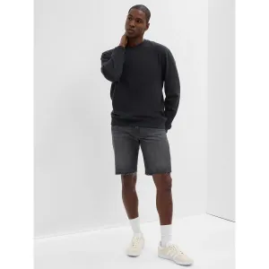 GAP V-STRAIGHT DENIM Pánske šortky, čierna, veľkosť