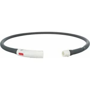 TRIXIE FLASH USB SHINING COLLAR XS-XL Svietiaci obojok, čierna, veľkosť XS/XL
