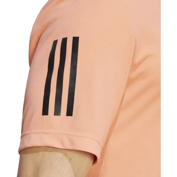 adidas CLUB 3STR TEE Pánske tenisové tričko, oranžová, veľkosť