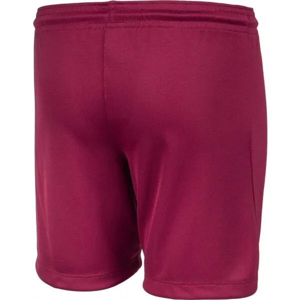 Nike DRI-FIT PARK 3 JR TQO Chlapčenské futbalové šortky, vínová, veľkosť