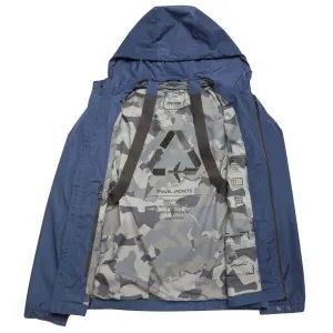 Geox LEITAN MID PARKA Pánska parka, tmavo modrá, veľkosť