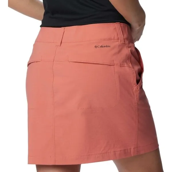 Columbia SATURDAY TRAIL SKORT Dámska  šortková sukňa, lososová, veľkosť