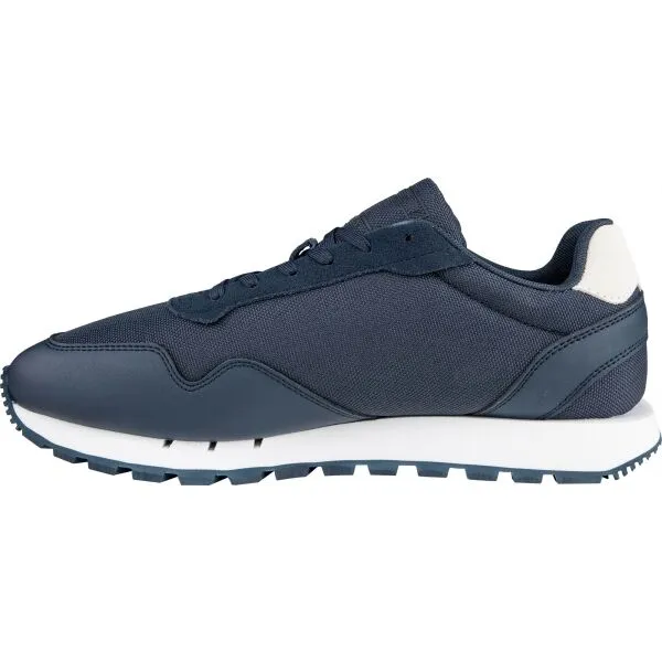 Tommy Hilfiger RETRO LEATHER TJM RUNNER Pánska voľnočasová obuv, tmavo modrá, veľkosť