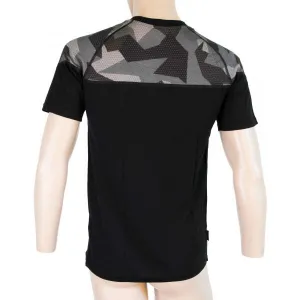 Sensor MERINO IMPRESS KR M Pánske funkčné tričko, čierna, veľkosť XXL