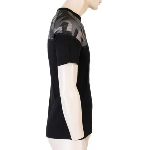 Sensor MERINO IMPRESS KR M Pánske funkčné tričko, čierna, veľkosť XXL