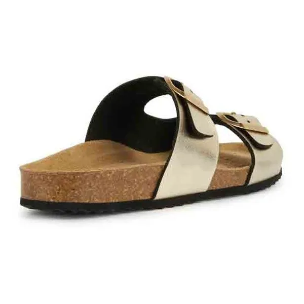 Geox BRIONIA L Dámske šľapky, zlatá, veľkosť