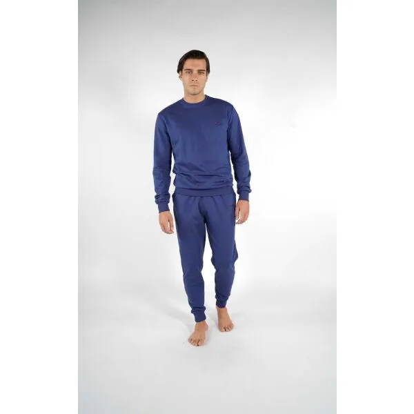 Fila IN COTTON BRUSHED FLEECE Pánske pyžamo, modrá, veľkosť