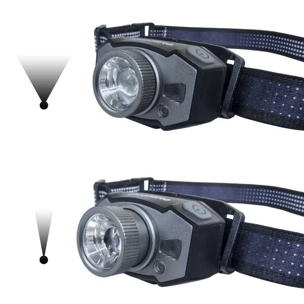 Profilite MARS Čelová LED baterka, čierna, veľkosť