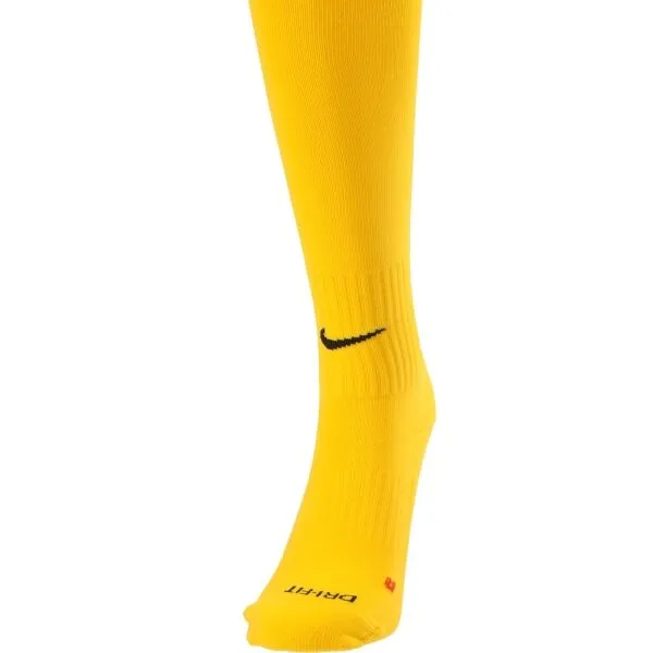 Nike CLASSIC II CUSH OTC -TEAM Futbalové štulpne, žltá, veľkosť
