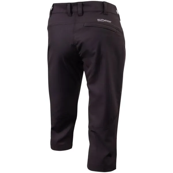 Klimatex PAIGE Dámske outdoorové 3/4 nohavice, čierna, veľkosť