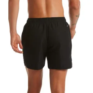 Nike LOGO SOLID 5 Pánske kúpacie šortky, čierna, veľkosť