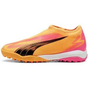 Puma ULTRA MATCH LL IT JR Detská halová obuv, žltá, veľkosť 38