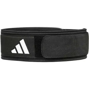 adidas ESSENTIAL WEIGHTLIFTING BELT Posilňovací pás, čierna, veľkosť