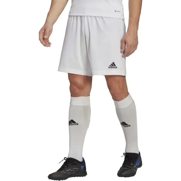 adidas ENT22 SHO Pánske futbalové šortky, biela, veľkosť XXL