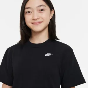 Nike SPORTSWEAR Dievčenské šaty, čierna, veľkosť
